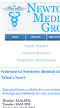 Mobile Screenshot of newtownmedicalgroup.com